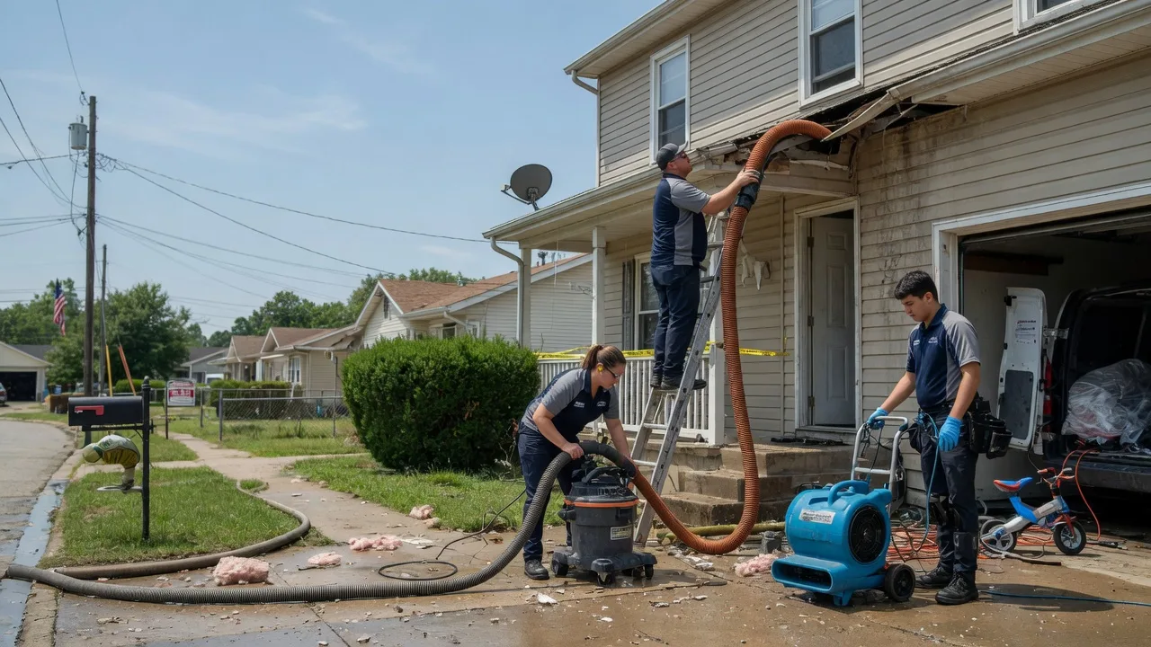 Water Damage Restoration in Veedersburg, IN near me